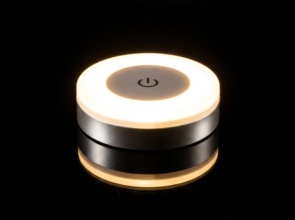 Lámpara Táctil LED Recargable con 3 Tonos de Luz