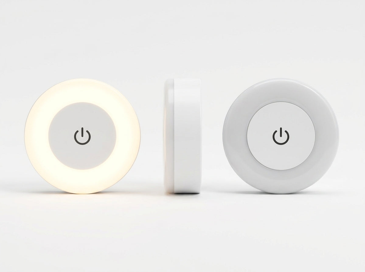 Lámpara Táctil LED Recargable con 3 Tonos de Luz