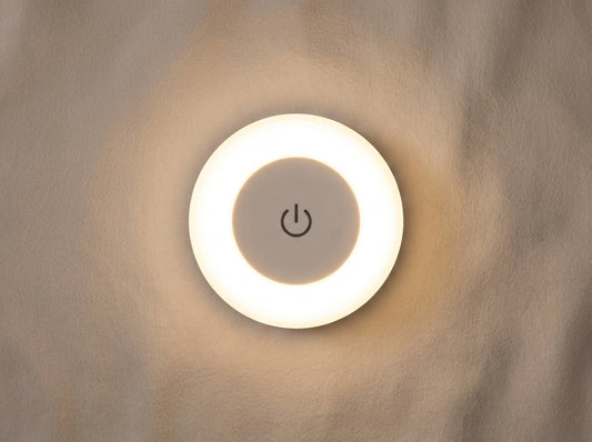Lámpara Táctil LED Recargable con 3 Tonos de Luz
